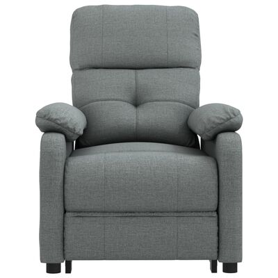vidaXL Electric Stand up Massage Recliner Chair Fabric