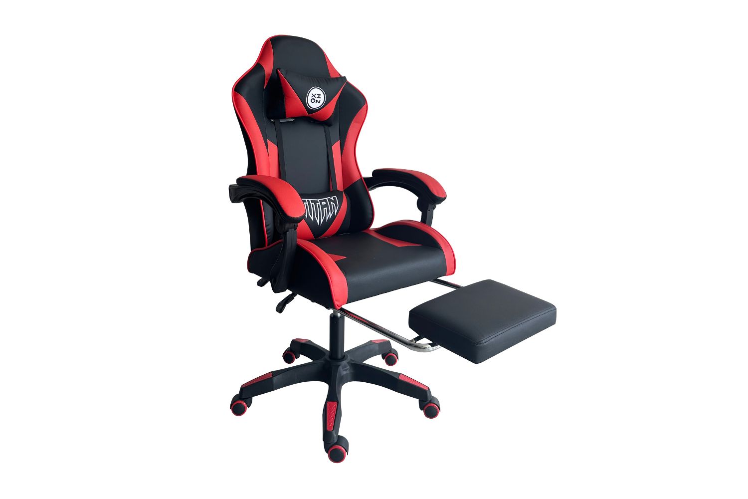 TITAN Xion edition gaming chair with lumbar support and foot rest كرسي جيمنغ مع إضاءة